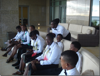 Diatonic performs in Hyatt for Yara's 50th Anniversaary
